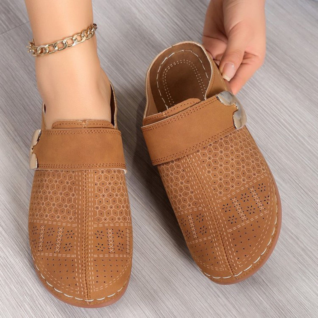 Damen Clogs mit ergonomischem Fußbett und modischem Design Drune
