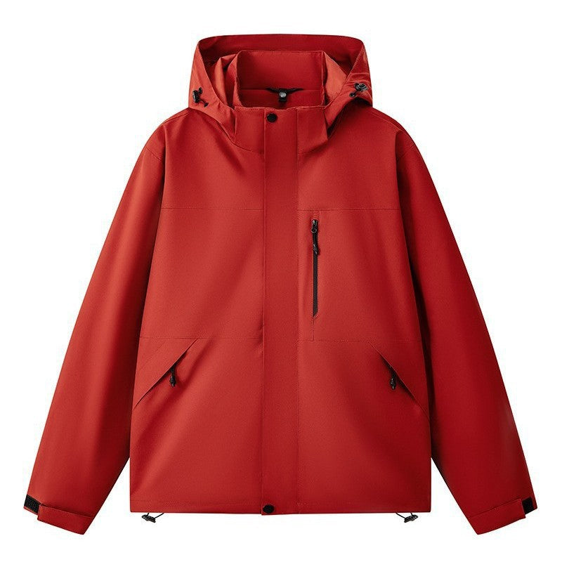 Herren Ultraleichte Wasserfeste Outdoor-Jacke Drune