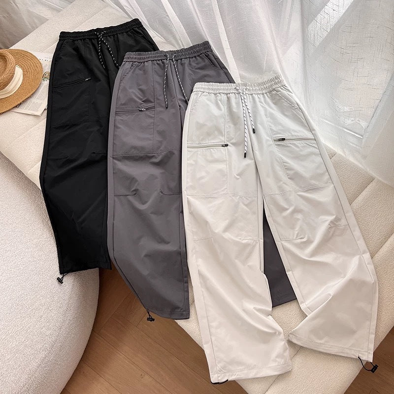 Damen Leichte und atmungsaktive Outdoor-Hose mit verstellbarem Bund Drune