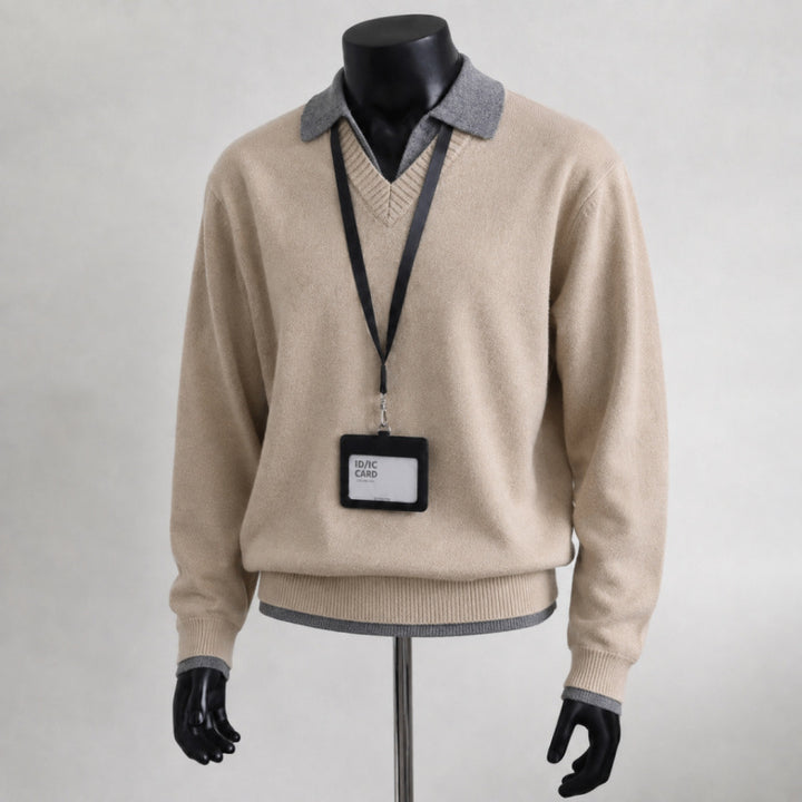 Herren Stilvoller Pullover Drune