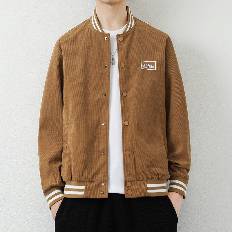 Herren stylische Cordjacke Drune