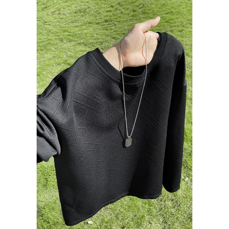 Damen Edler Strickpullover mit texturiertem Muster Drune