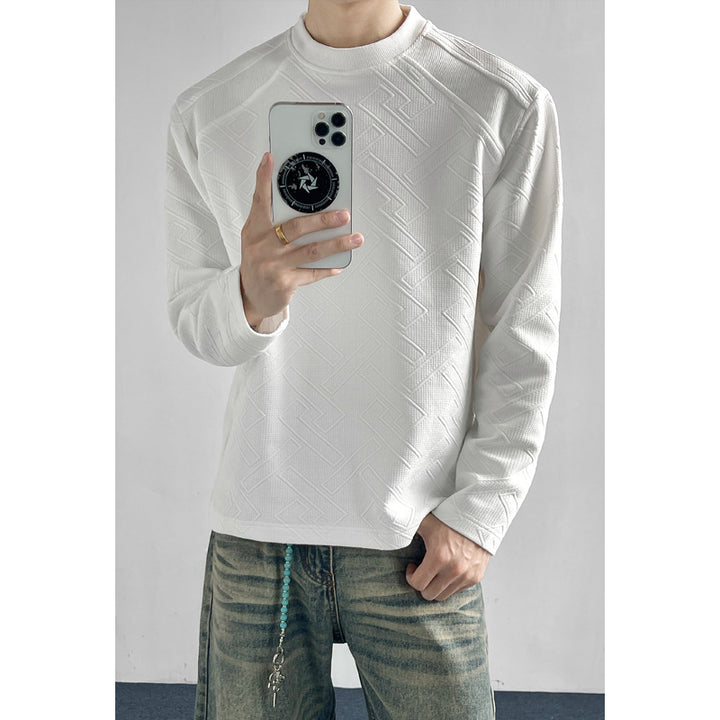 Herren Sportlicher Raglan-Pullover Drune