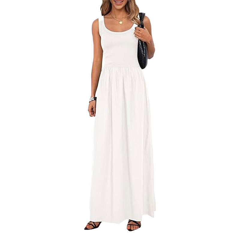 Damen Maxikleid mit elegantem, weiter Schnitt Drune