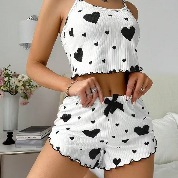 Drune | Bedrucktes Pyjama-Set