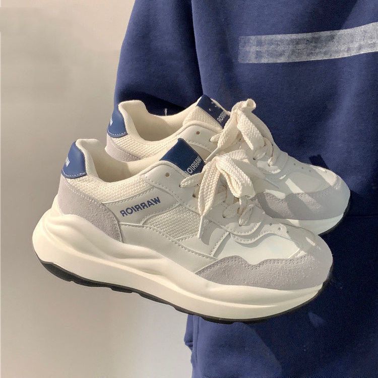 Damen Sportliche Chunky Sneakers mit gepolsterter Innensohle und atmungsaktivem Obermaterial Drune
