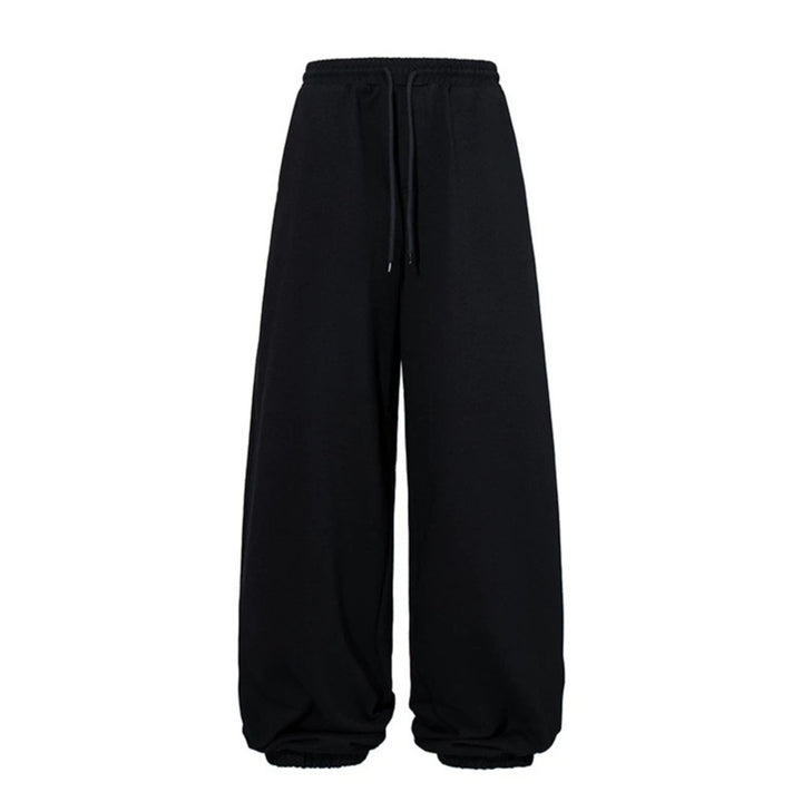 Damen Extraweite Palazzo-Sweathose mit hohem Komfortbund und Ballon-Saum Drune
