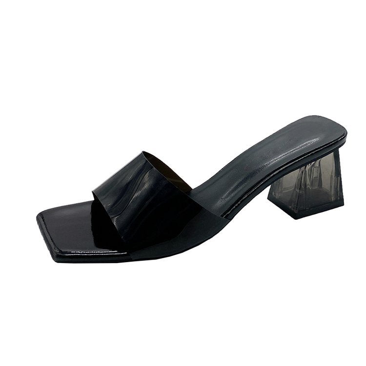 Damen Slingback Absatzschuhe mit modernem Design und elegantem Glanz Drune