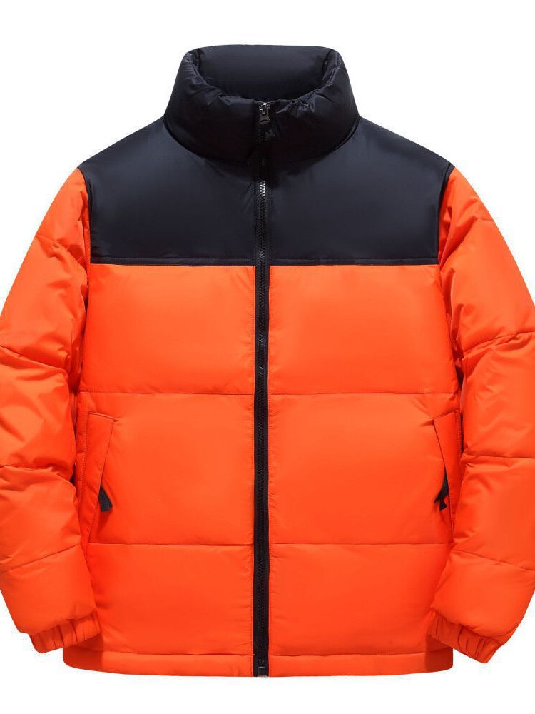 Herren modische und funktionale Steppjacke mit hohem Kragen Drune