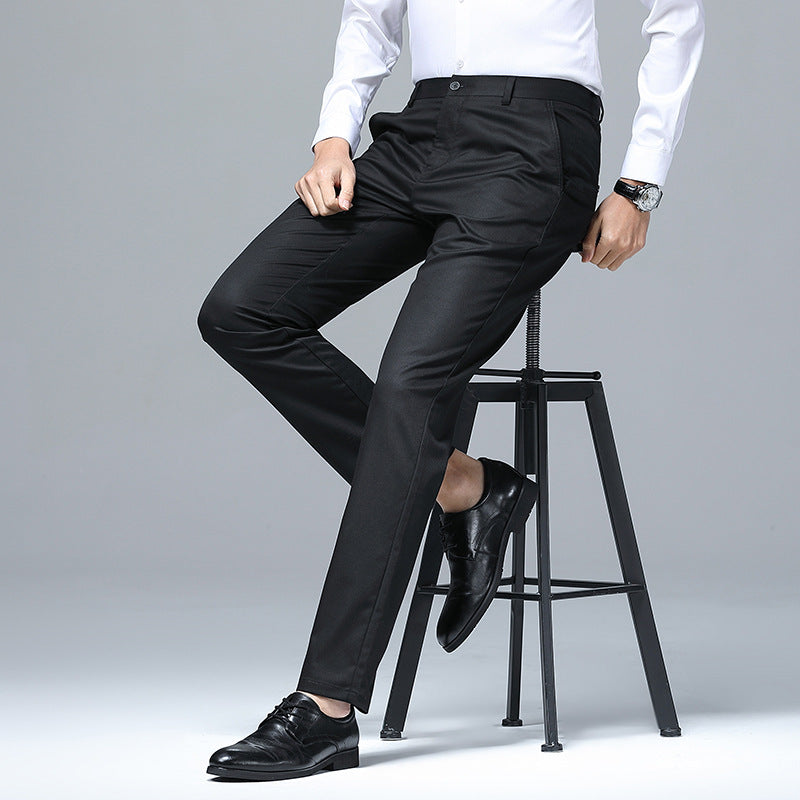 Herren Elegant geschnittene Anzughose mit schicken Details Drune