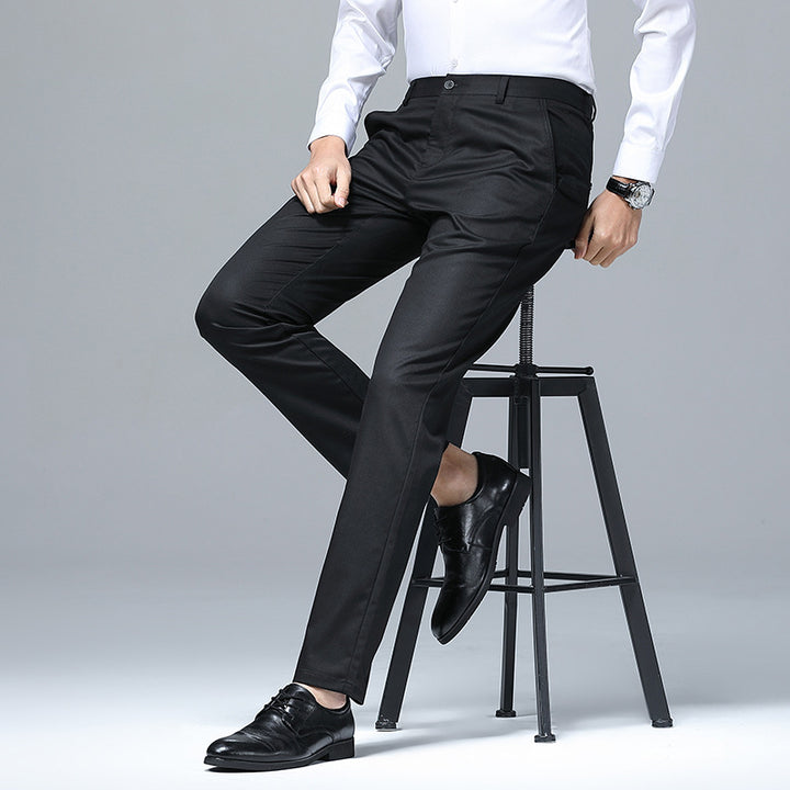 Herren Elegant geschnittene Anzughose mit schicken Details Drune