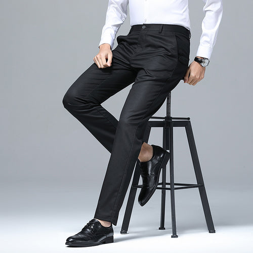Herren Elegant geschnittene Anzughose mit schicken Details Drune