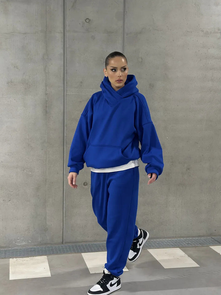 Damen lässiges und gemütliches Lounge-Set Drune