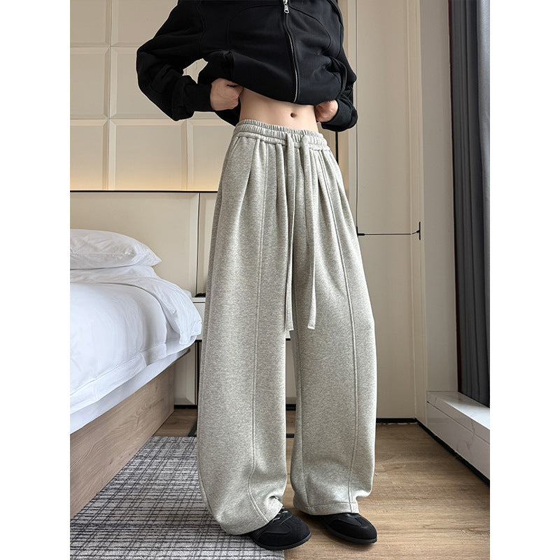 Damen Modische weite Sporthose Drune