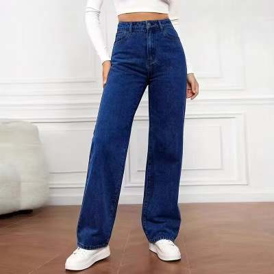 Damen High-Waist Jeans im modernen Vintage-Look Drune