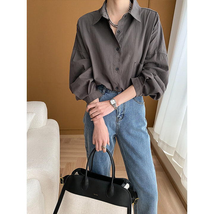 Damen Maxirock aus hochwertigem Denim mit lässigem Schnitt und seitlichem Schlitz Drune