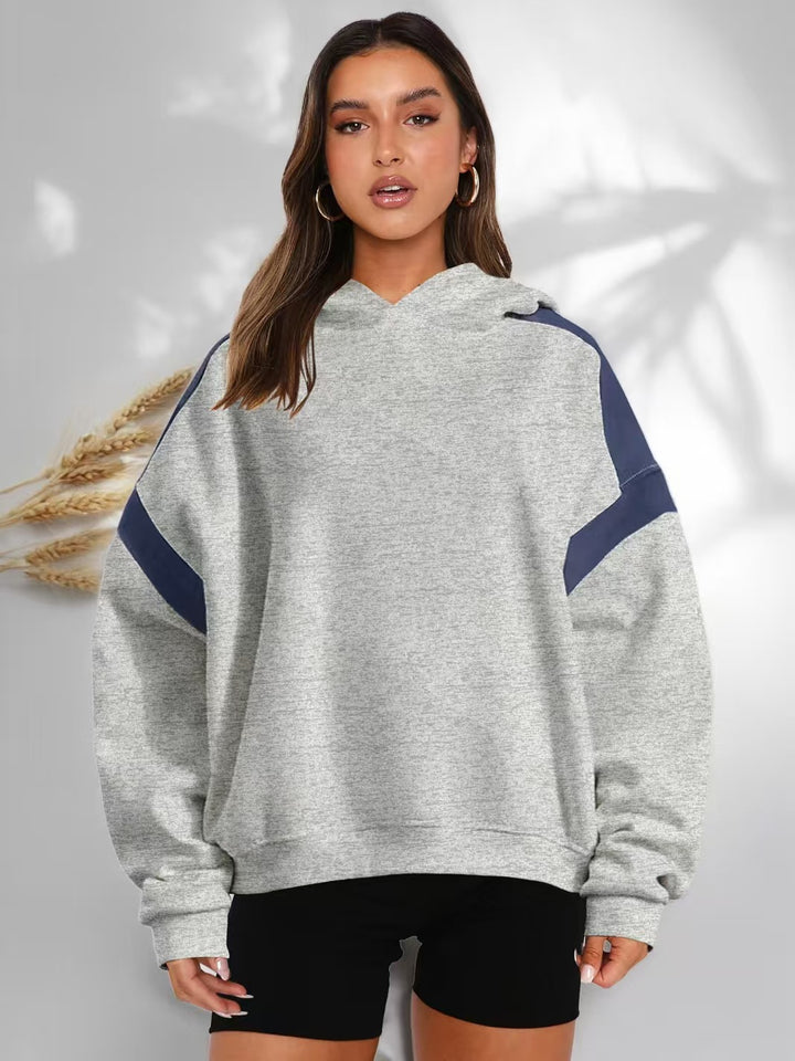 Drune | Kapuzensweatshirt mit Kontrasttasche