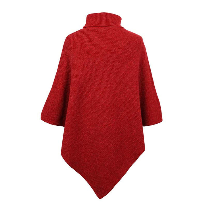 Drune | Einfarbiger Strickpullover Für Elegante Outfits