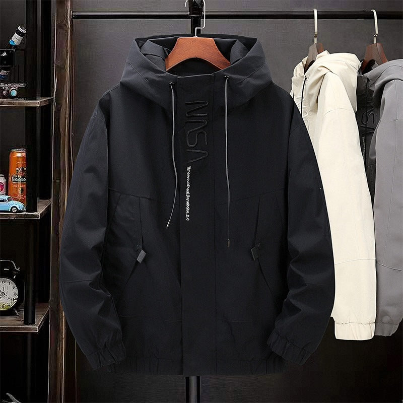 Herren Modische Outdoor-Jacke mit praktischen Taschen Drune