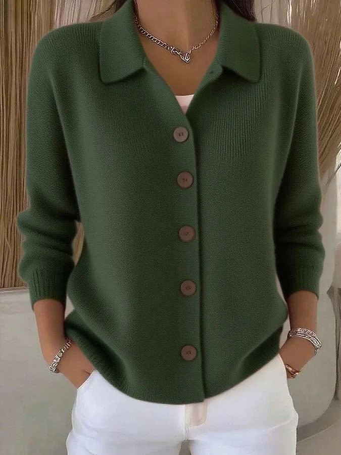Damen Modische Strickjacke Drune