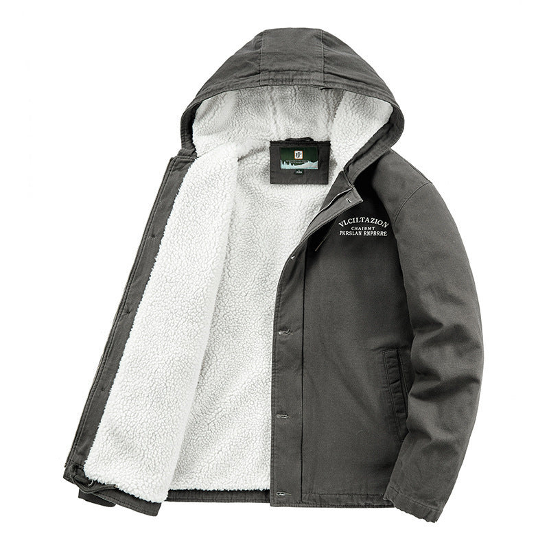 Damen Modische Übergangsjacke mit Fleecefutter Drune