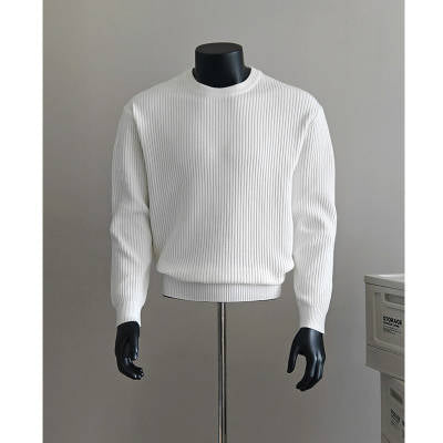 Damen Modischer Grobstrickpullover Drune