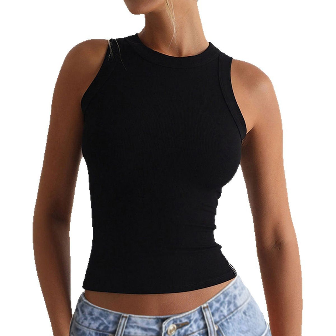 Damen Sportliches Ripp-Trägershirt Drune