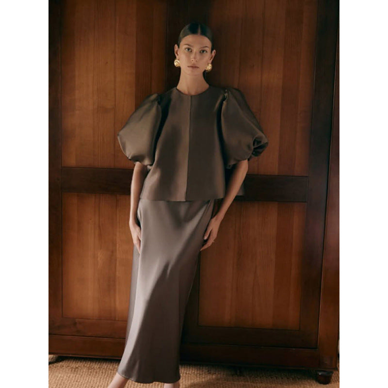 Damen Elegante und dramatische Kleidungsensemble Drune