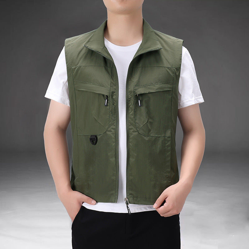 Herren Praktische Outdoor-Weste Drune