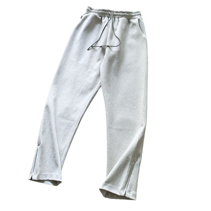 Damen Bequeme Sportliche Jogginghose mit Reißverschluss Drune