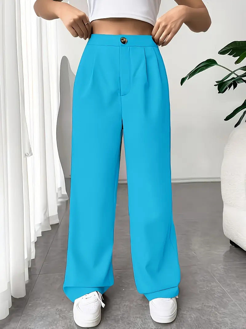 Damen Weite Hosen Drune
