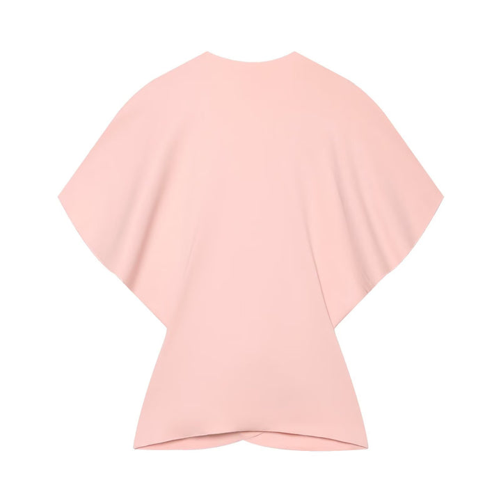 Damen Wickel-Top mit Kimonoärmeln und Twist-Detail Drune