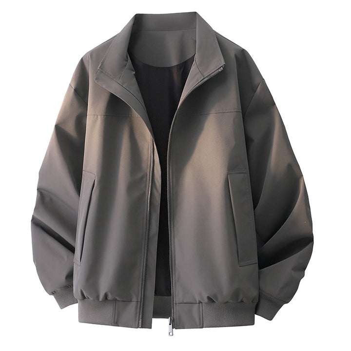 Herren Leichte Übergangsjacke im Blousonstil mit elastischem Saum Drune