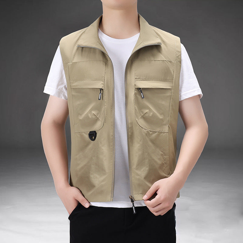 Herren Praktische Outdoor-Weste Drune