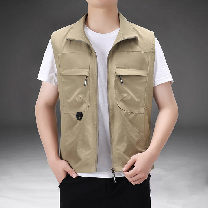Herren Praktische Outdoor-Weste Drune