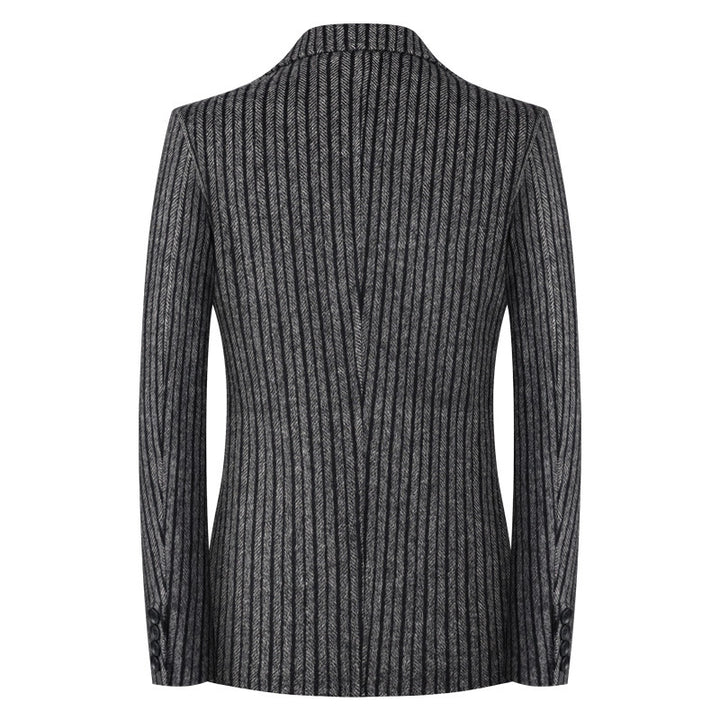 Herren stilvolle gestreifte Blazer Drune