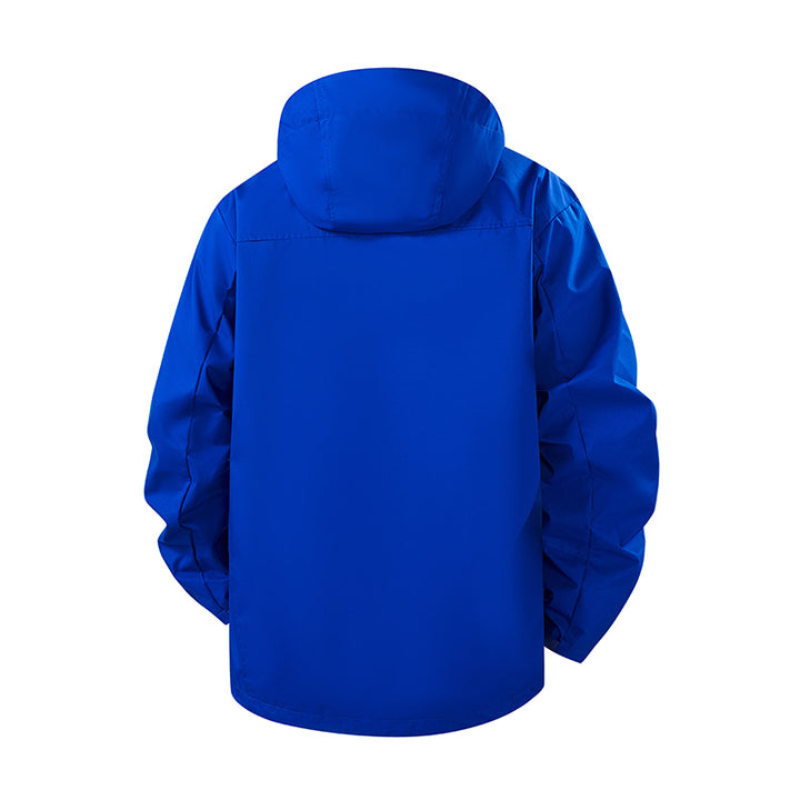 Herren Leichte wasserdichte Kapuzen-Softshelljacke mit atmungsaktiver Membran Drune