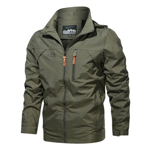 Herren Praktische und atmungsaktive Outdoorjacke Drune