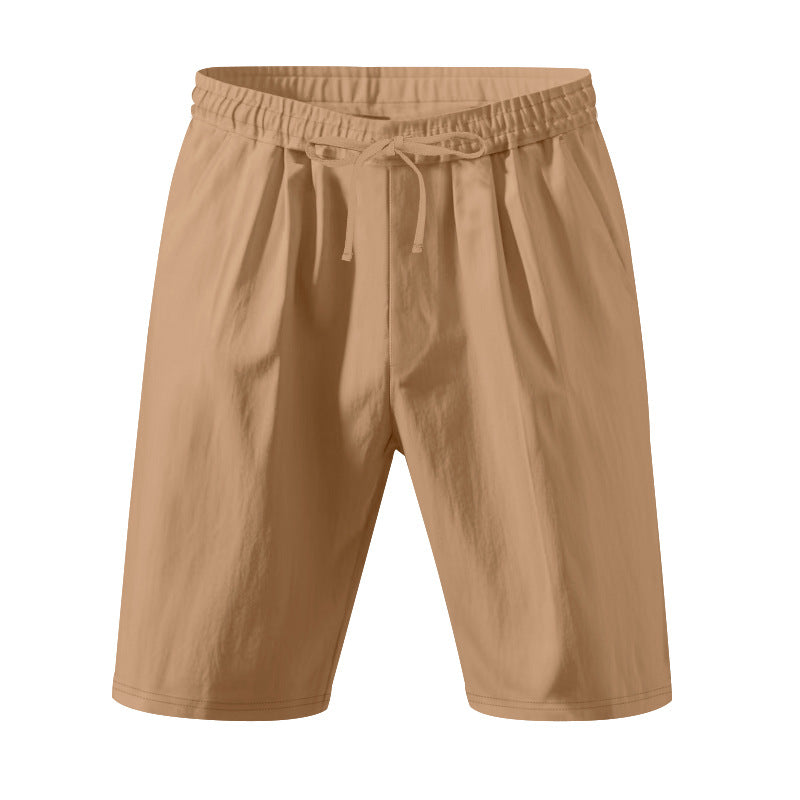 Herren lässige Jersey-Shorts mit elastischem Bund und praktischen Taschen Drune