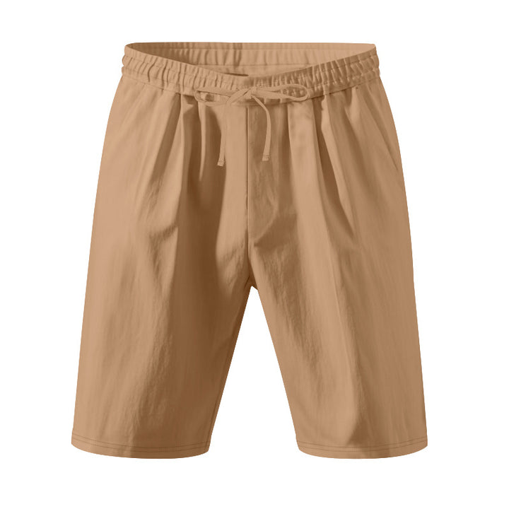 Herren lässige Jersey-Shorts mit elastischem Bund und praktischen Taschen Drune