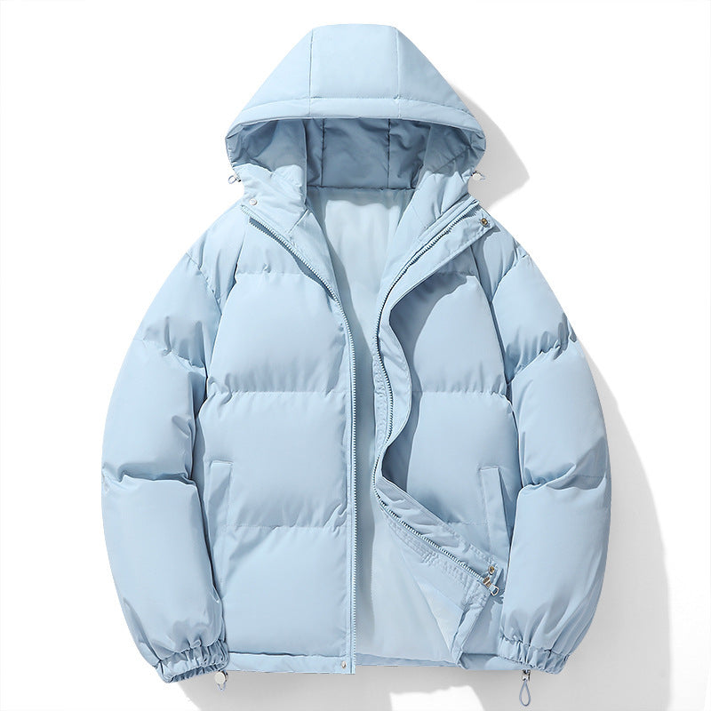 Damen Warme Steppjacke mit Kapuze Drune