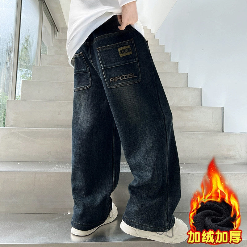 Herren weite Jeanshose Drune