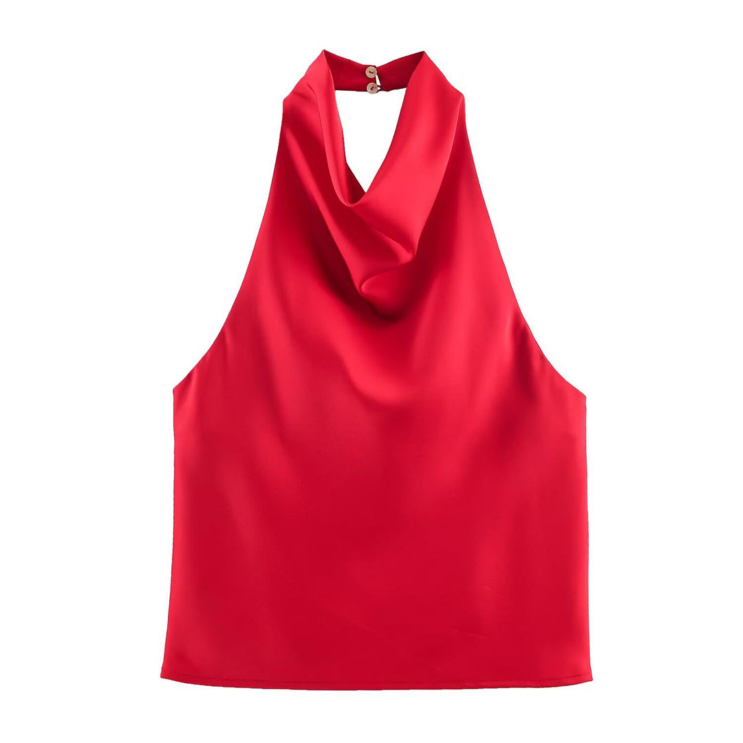 Damen Elegantes und verspieltes Top Drune