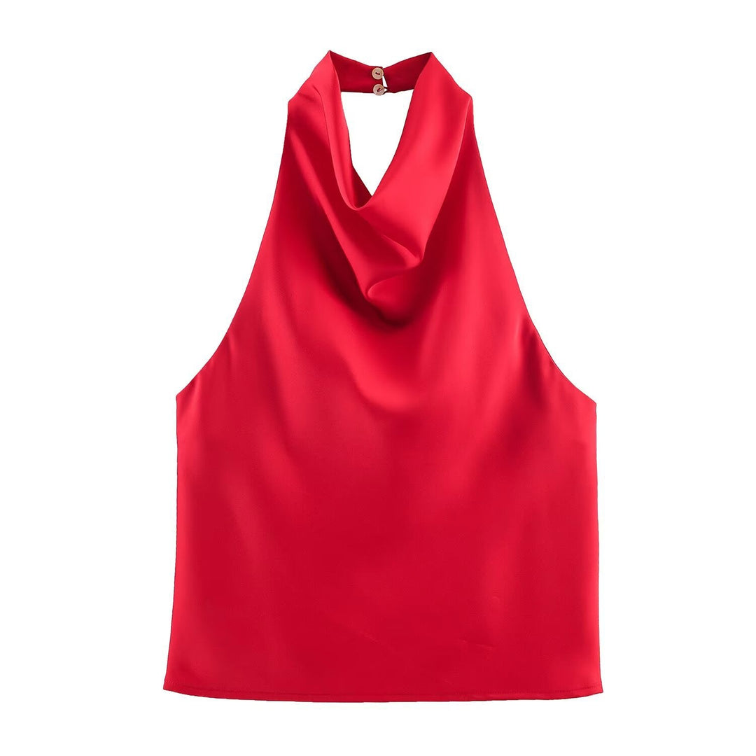Damen Elegantes und verspieltes Top Drune