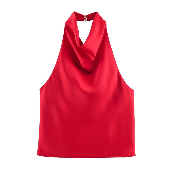 Damen Elegantes und verspieltes Top Drune