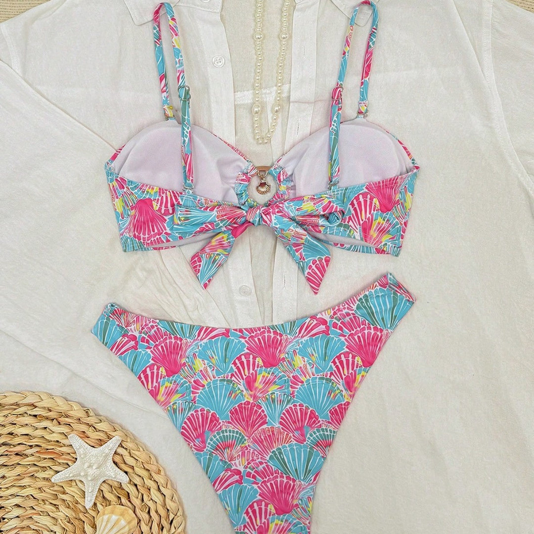 Damen Bikini-Set mit verspieltem Muschel-Design Drune