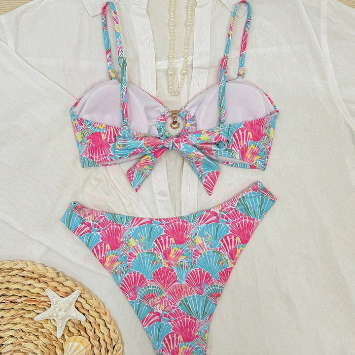 Damen Bikini-Set mit verspieltem Muschel-Design Drune