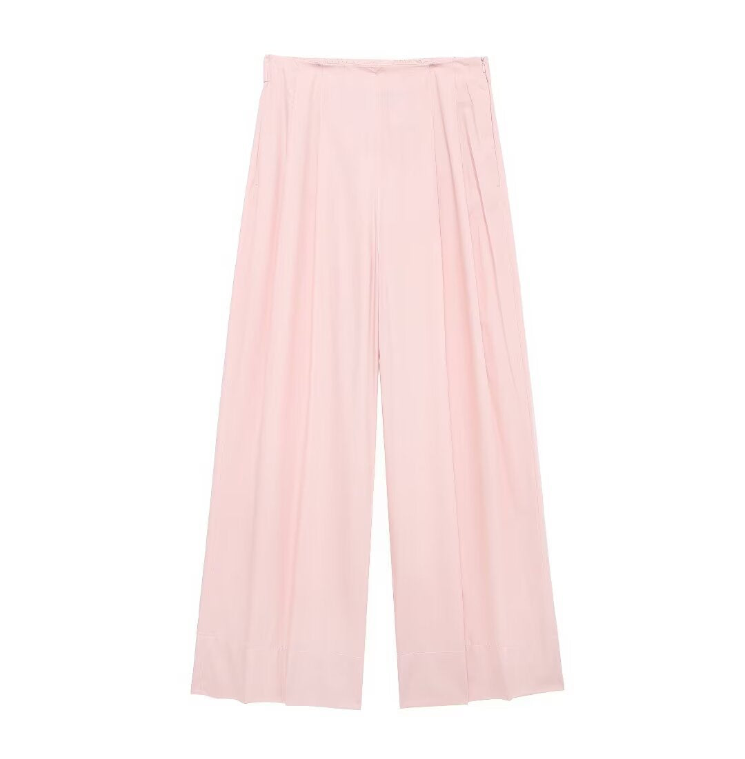 DruneMODE | Cardigan mit Schleifen-Dekoration Weste lange Hose Anzug