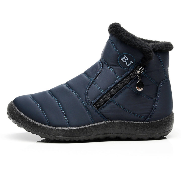 Damen warme und wasserdichte Winterstiefel Drune