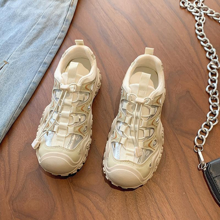 Damen Sportliche Sneakers mit rutschfester Sohle und atmungsaktivem Obermaterial Drune